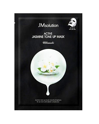 JMsolution Active Jasmine Tone Upmask Ultimate - Маска тканевая с экстрактом жасмина 30 мл - hairs-russia.ru
